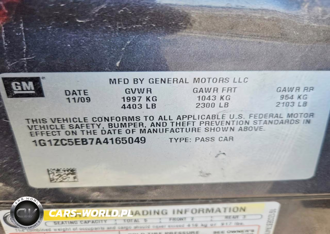 2010 Chevrolet Malibu 1Lt VIN:1G1ZC5EB7A4165049 - 12