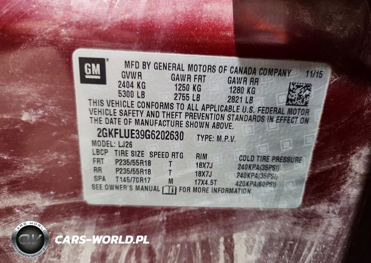 2016 GMC Terrain Slt VIN:2GKFLUE39G6202630 - 13
