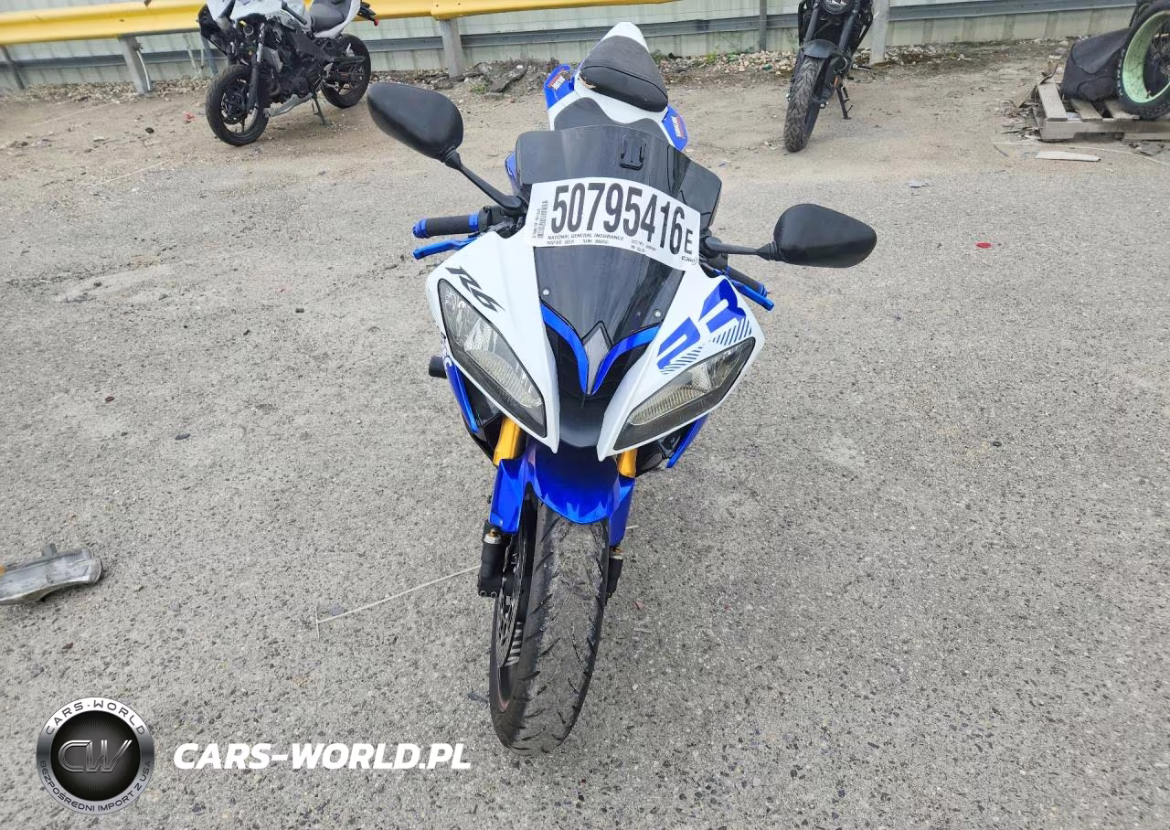 2013 Yamaha Yzf-R6 C VIN:JYARJ16Y7DA006736 - 2