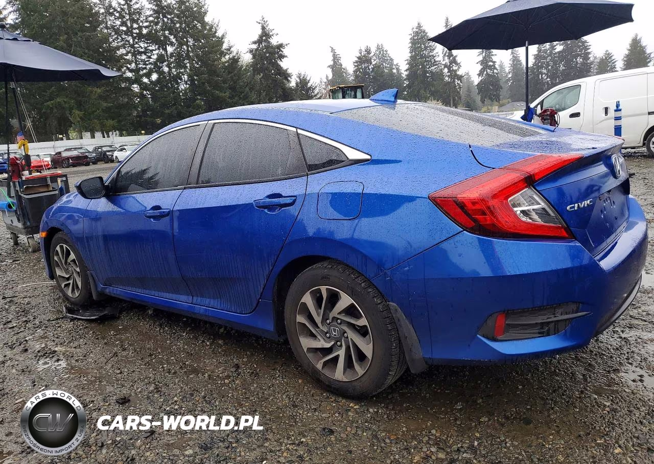 2017 Honda Civic Ex VIN:19XFC2F75HE072445 - 2