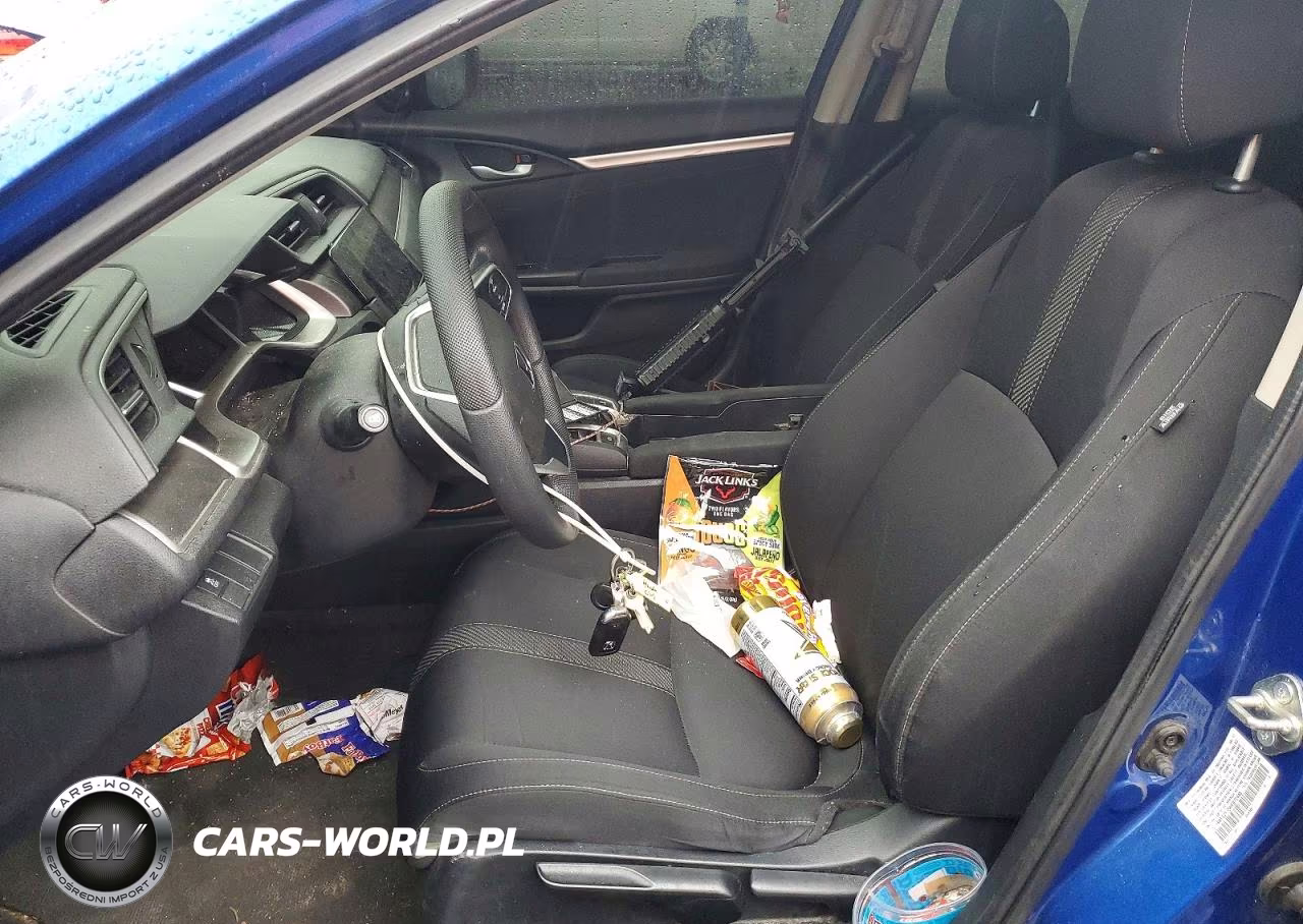 2017 Honda Civic Ex VIN:19XFC2F75HE072445 - 7