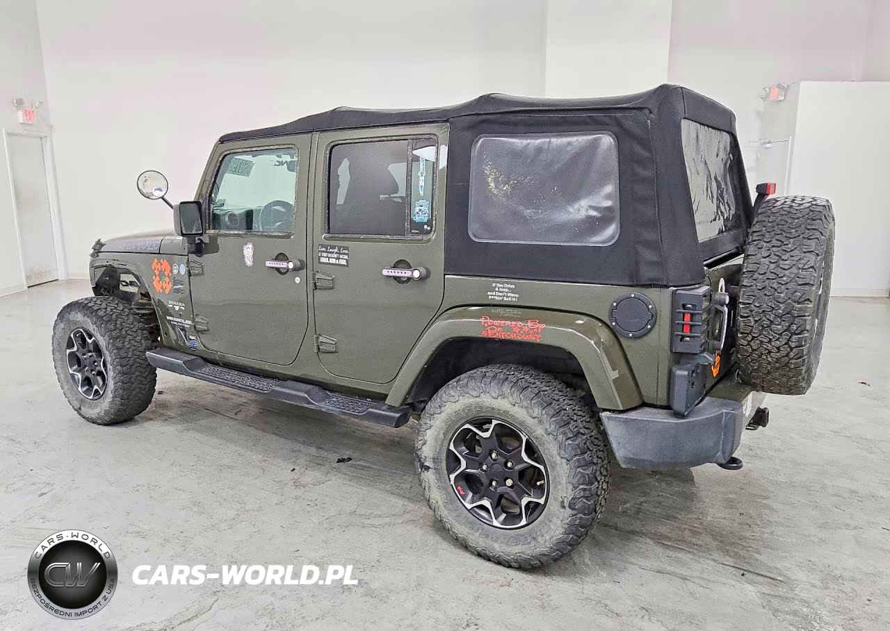 2016 Jeep Wrangler Unlimited Sahara VIN:1C4BJWEG5GL165081 - 2