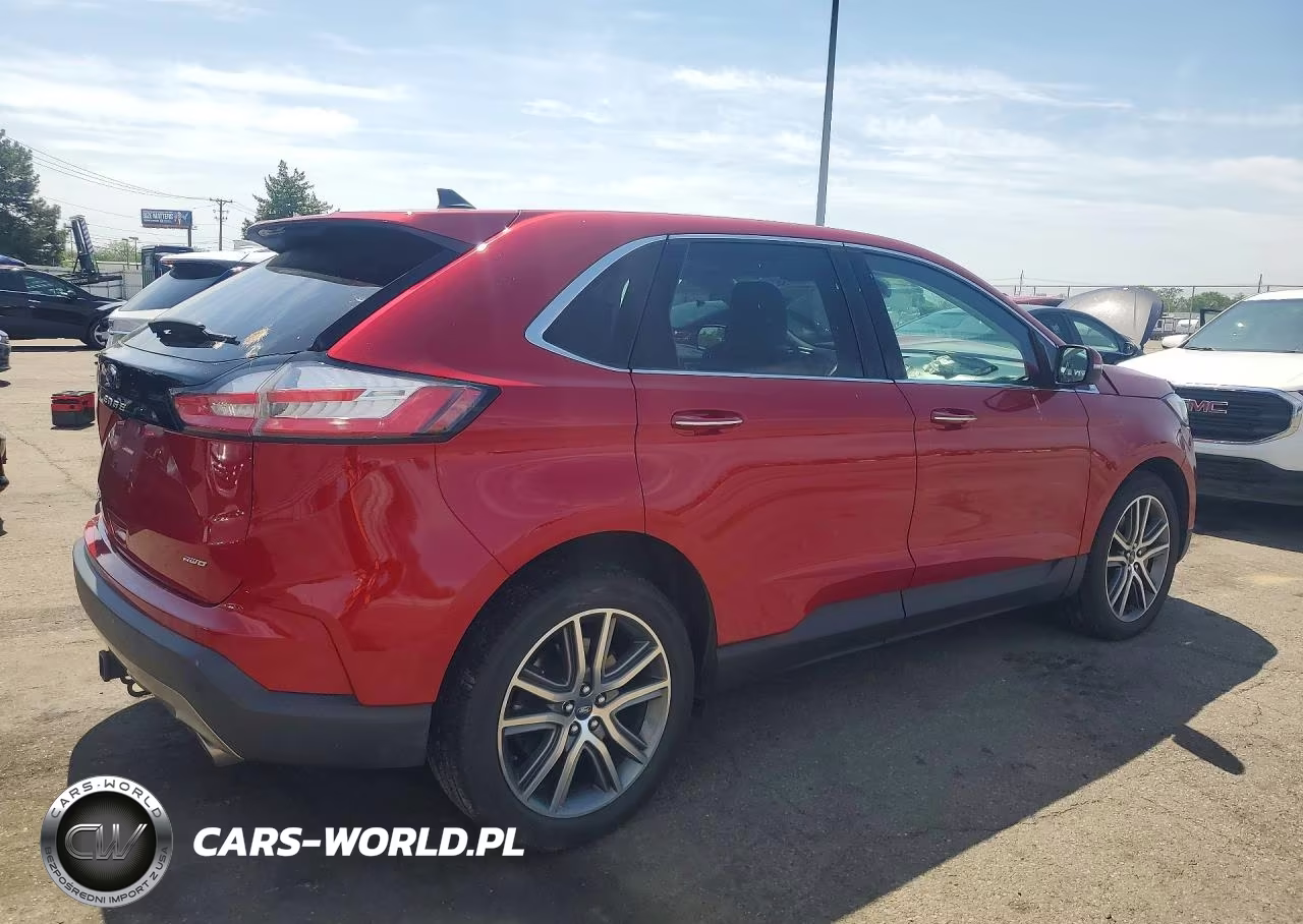 2021 Ford Edge Titanium VIN:2FMPK4K94MBA36947 - 3