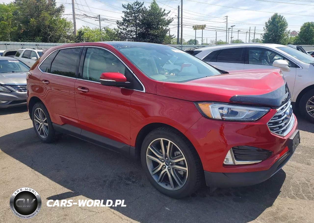 2021 Ford Edge Titanium VIN:2FMPK4K94MBA36947 - 4