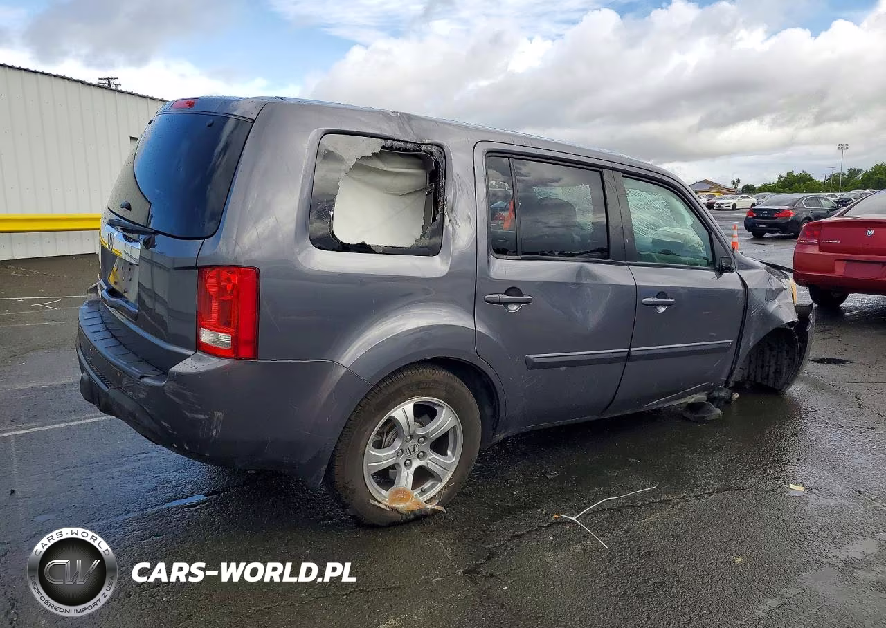 2015 Honda Pilot Ex VIN:5FNYF3H46FB001528 - 3