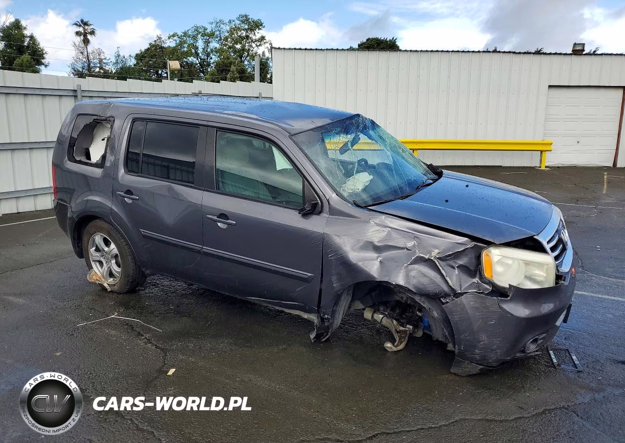 2015 Honda Pilot Ex VIN:5FNYF3H46FB001528 - 4