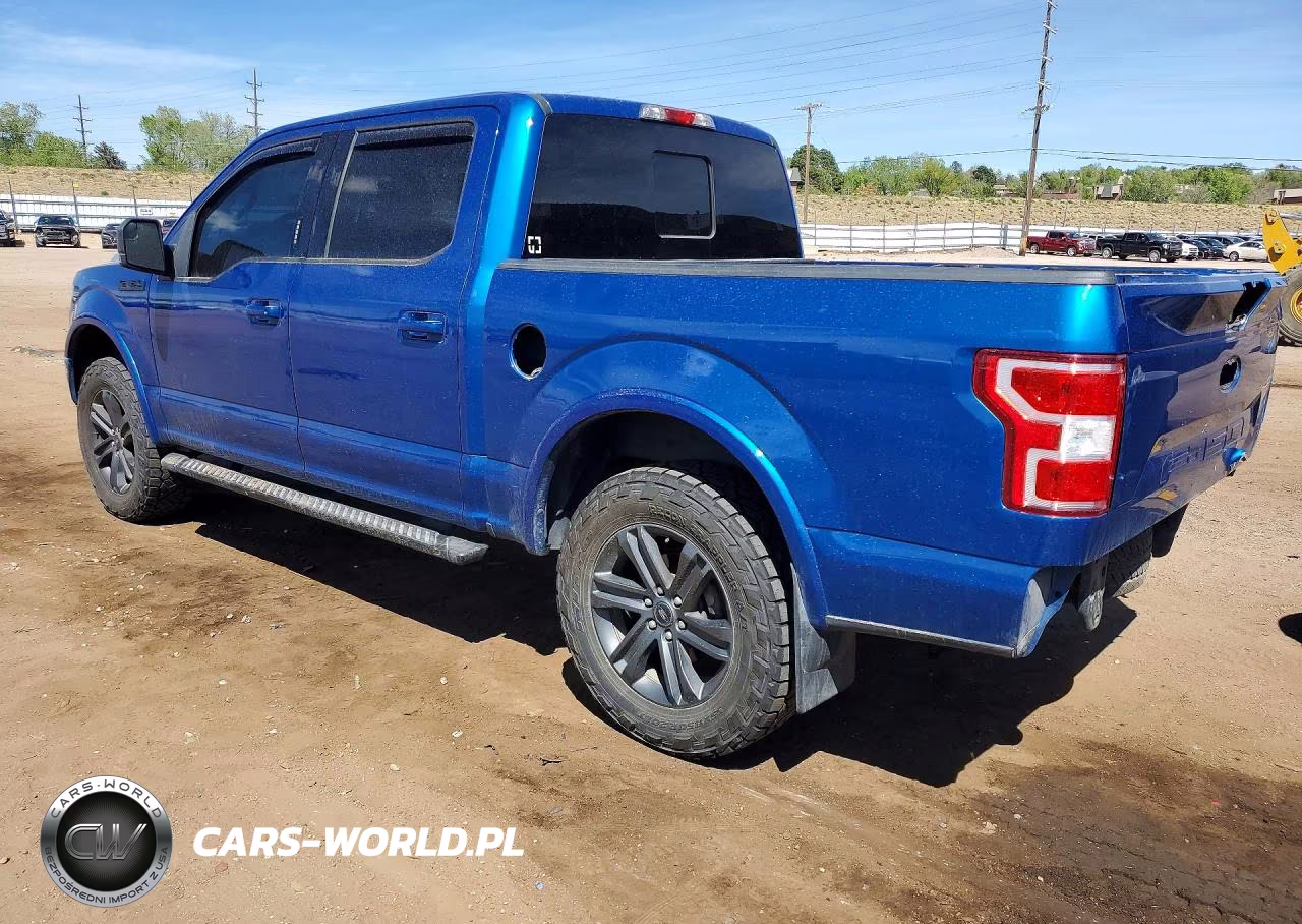 2018 Ford F150 Supercrew VIN:1FTEW1EP0JFE44784 - 2