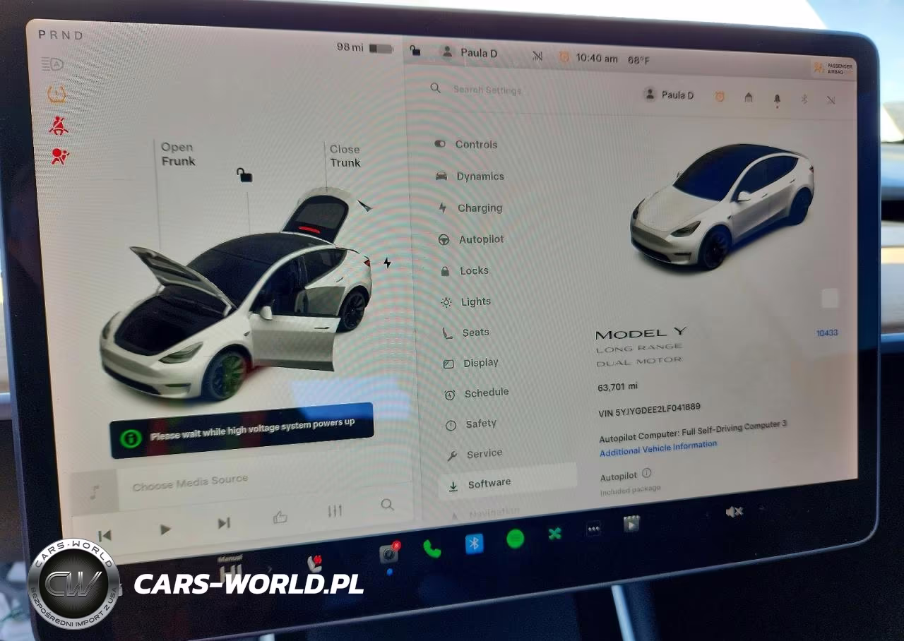 2020 Tesla Model Y VIN:5YJYGDEE2LF041889 - 9