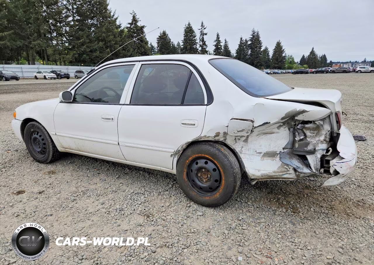 2000 Toyota Corolla Ve VIN:1NXBR12E1YZ364294 - 2
