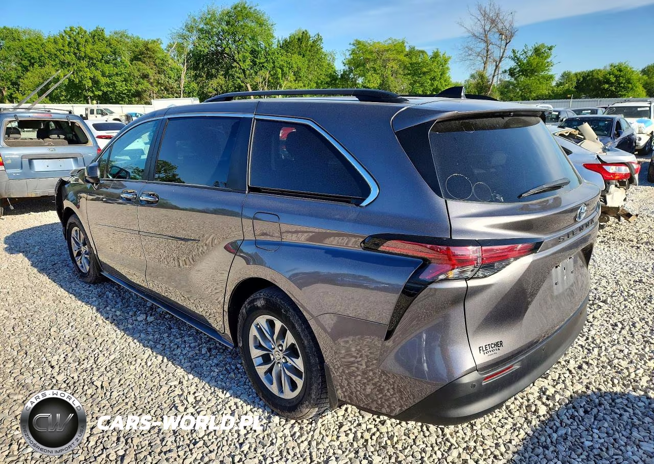 2022 Toyota Sienna Xle VIN:5TDJRKEC1NS123285 - 2