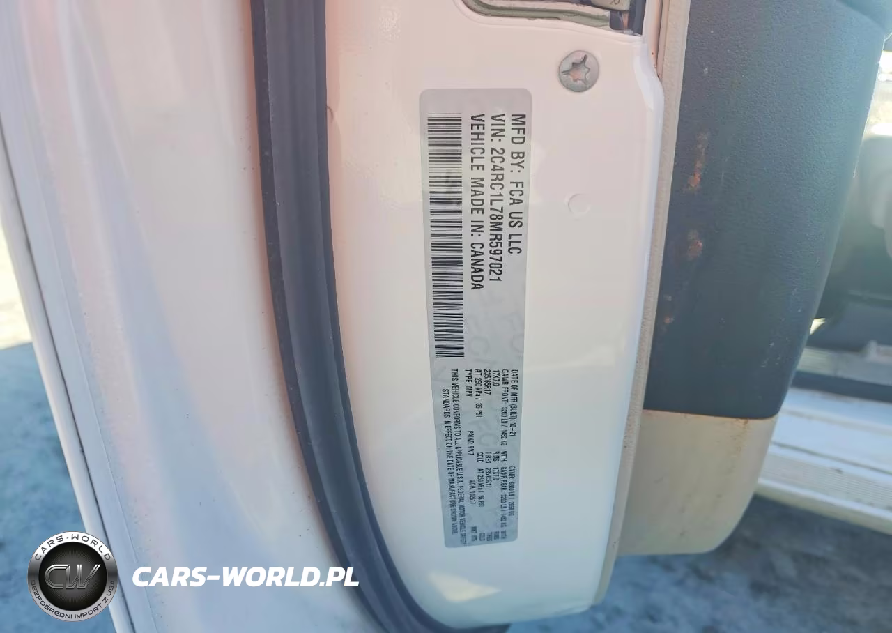 2021 Chrysler Pacifica Hybrid Touring L VIN:2C4RC1L78MR597021 - 13