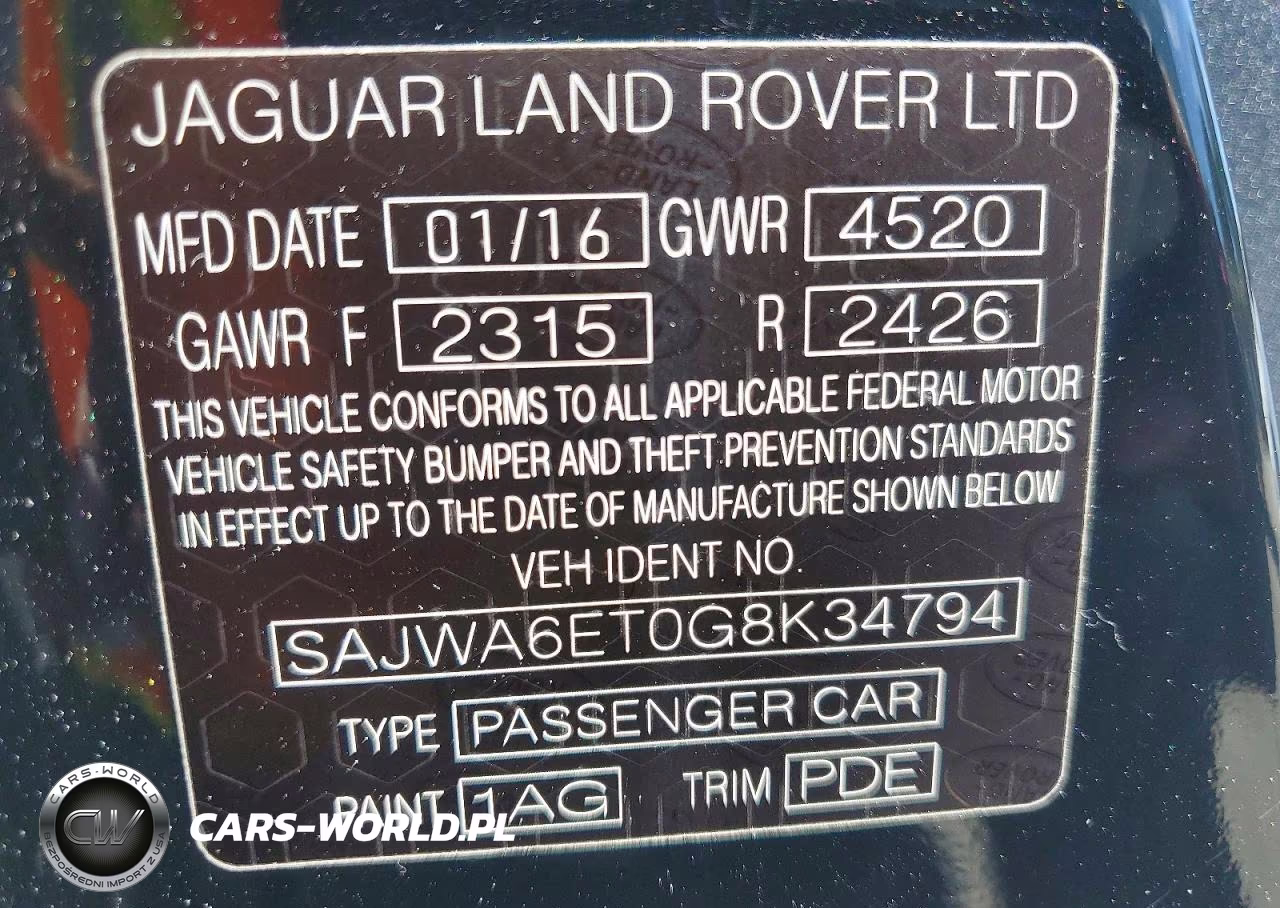 2016 Jaguar F-Type VIN:SAJWA6ET0G8K34794 - 12