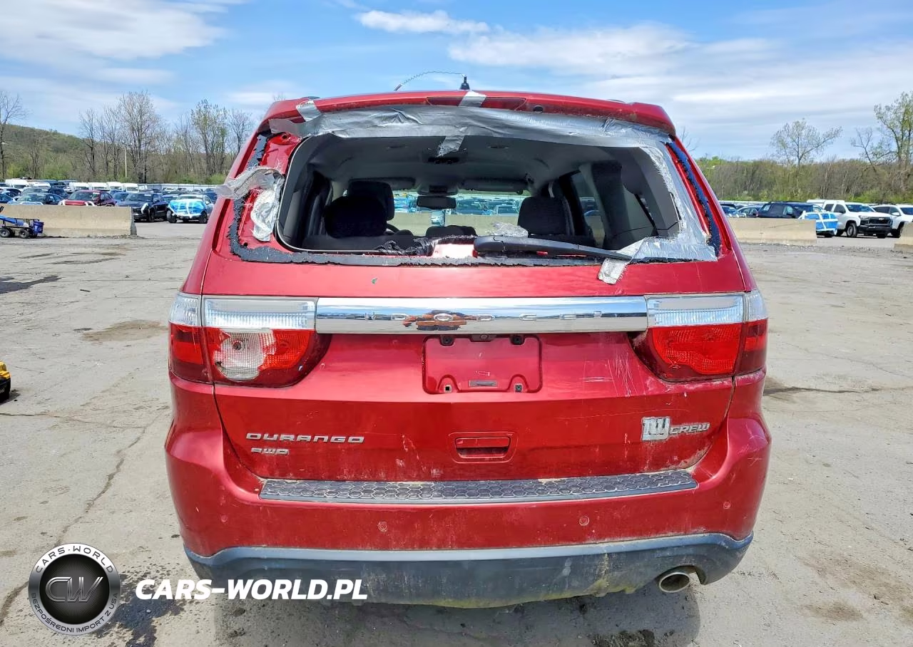 2011 Dodge Durango Crew VIN:1D4RE4GG6BC599395 - 6