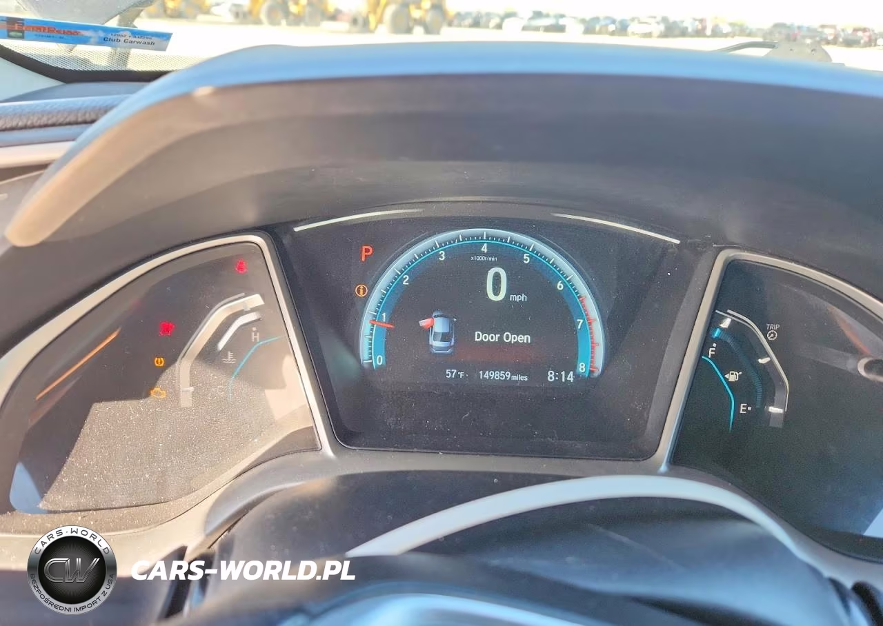 2016 Honda Civic Ex VIN:19XFC1F38GE028428 - 9