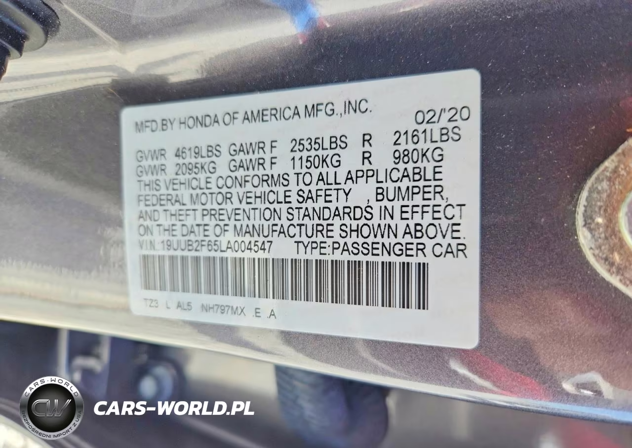 2020 Acura Tlx Technology VIN:19UUB2F65LA004547 - 12