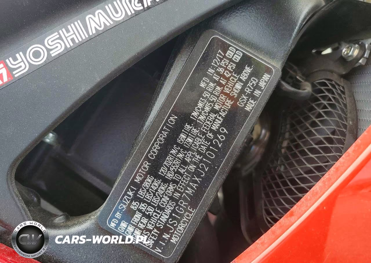 2018 Suzuki Gsx-R750 VIN:JS1GR7MAXJ2101269 - 8