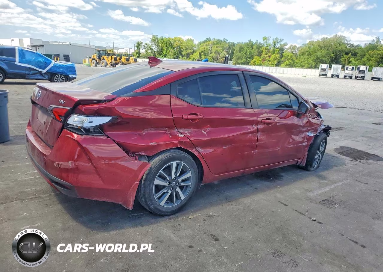 2021 Nissan Versa Sv VIN:3N1CN8EV4ML837590 - 3