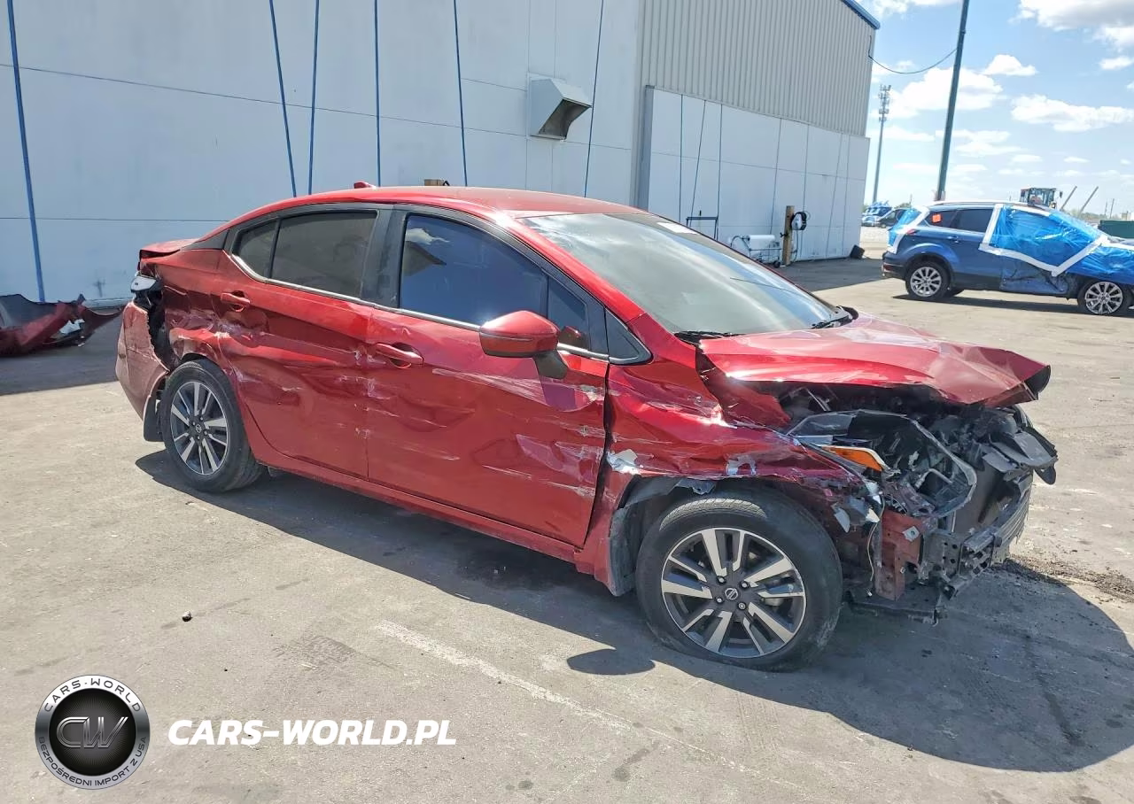 2021 Nissan Versa Sv VIN:3N1CN8EV4ML837590 - 4