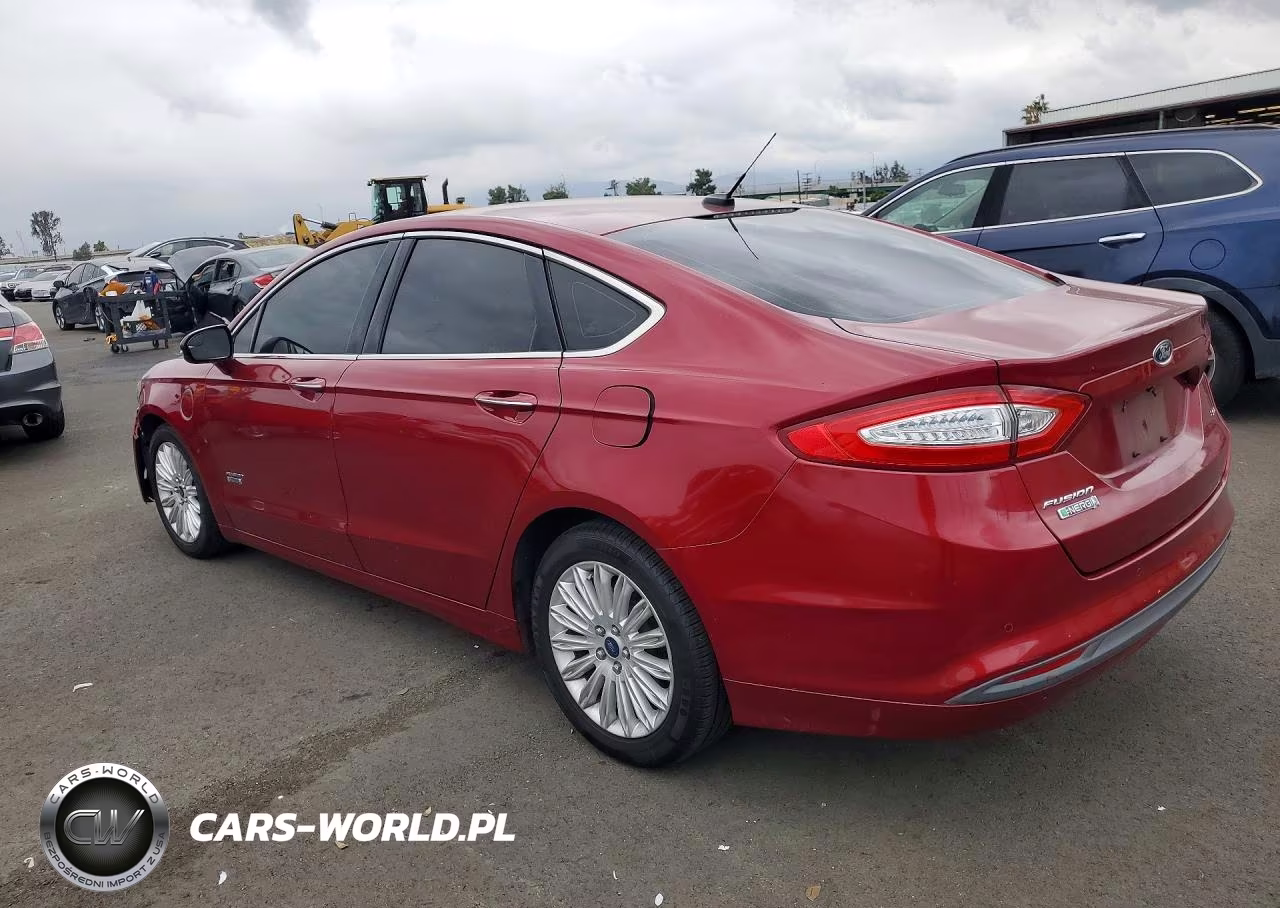 2016 Ford Fusion Se Phev VIN:3FA6P0PU7GR320673 - 2