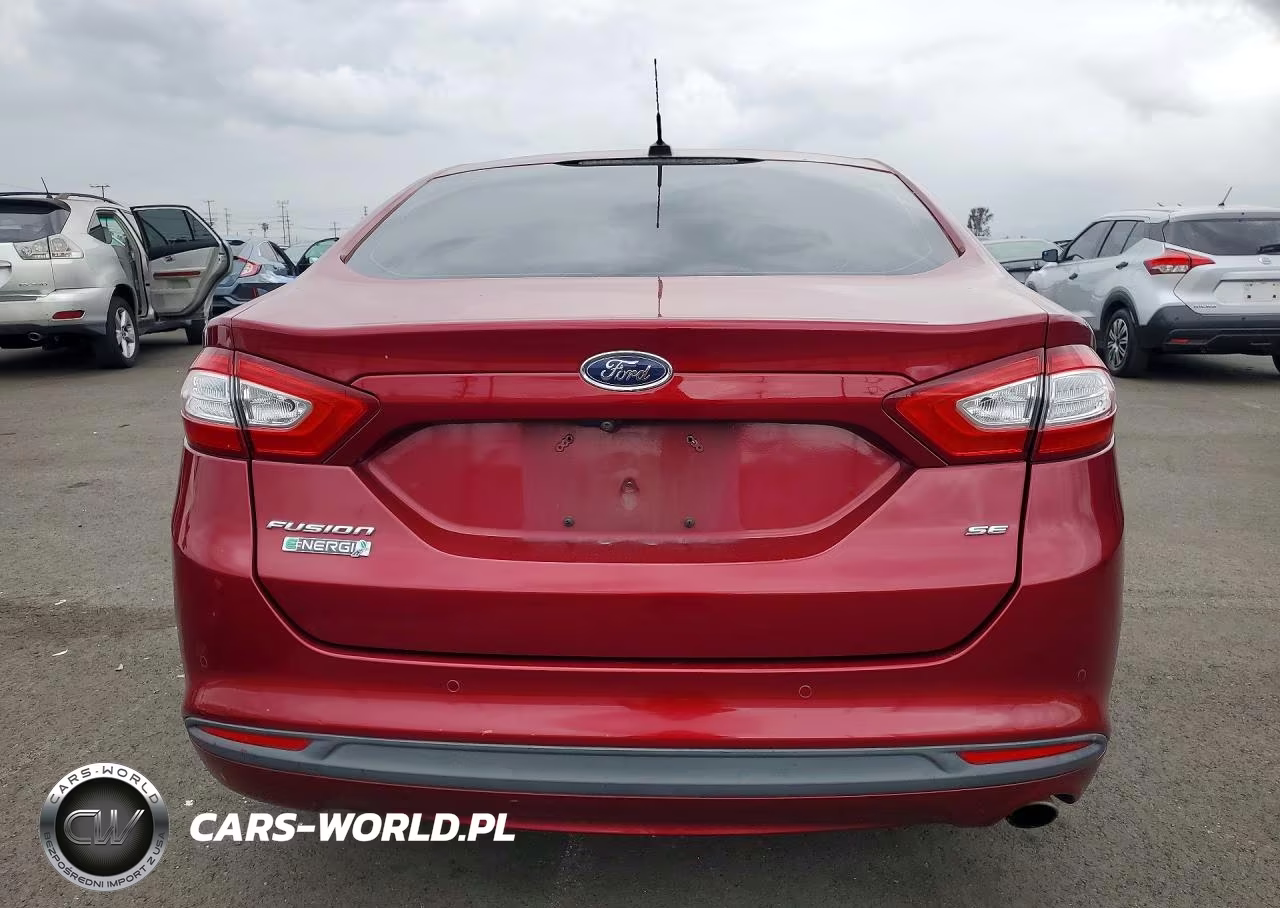 2016 Ford Fusion Se Phev VIN:3FA6P0PU7GR320673 - 6