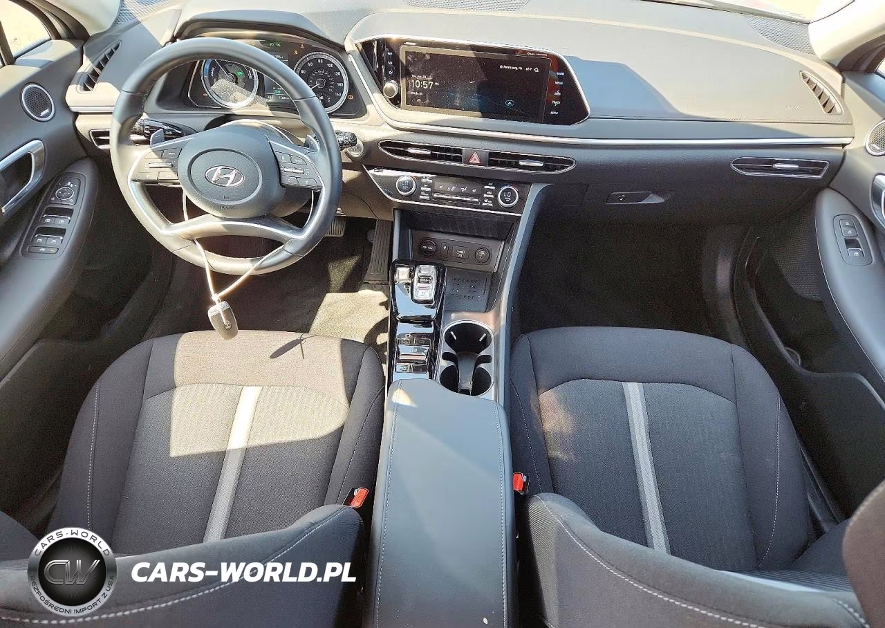 2023 Hyundai Sonata Hybrid Sel VIN:KMHL34JJ3PA069851 - 8