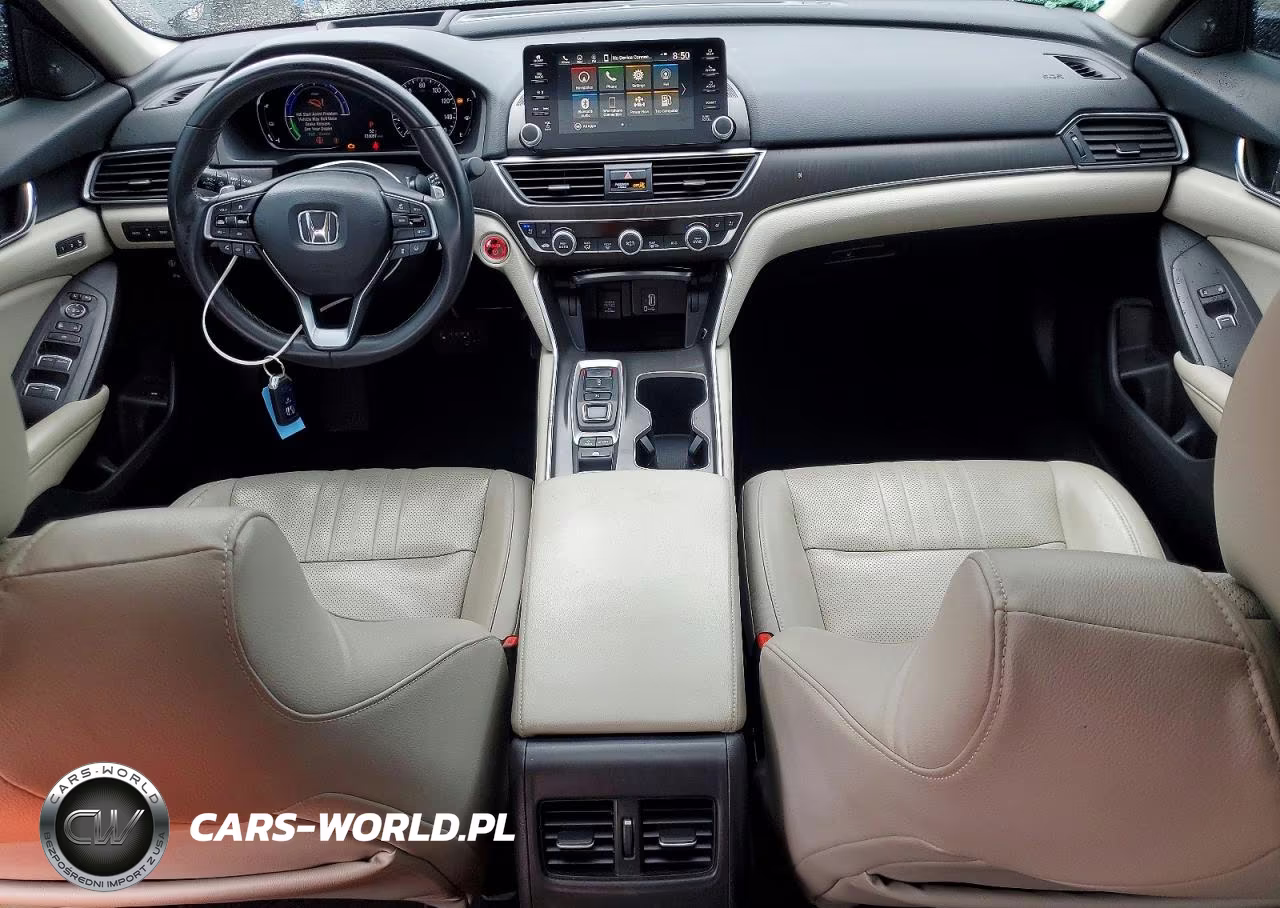 2018 Honda Accord Touring Hybrid VIN:1HGCV3F99JA009377 - 8