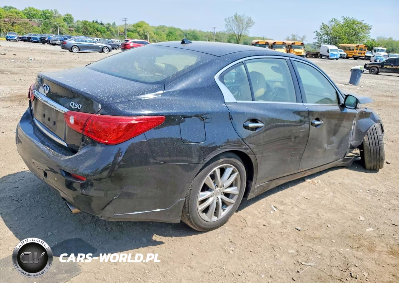 2015 Infiniti Q50 Premium VIN:JN1BV7AR8FM409657 - 3