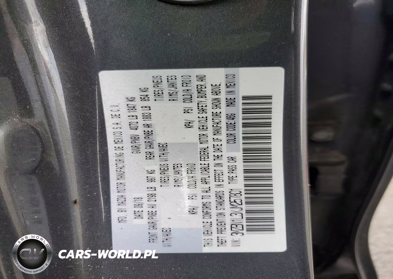2018 Mazda 3 Touring VIN:3MZBN1L3XJM257801 - 12