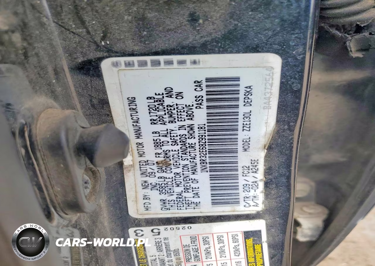 2008 Toyota Corolla S VIN:1NXBR32E68Z991181 - 12