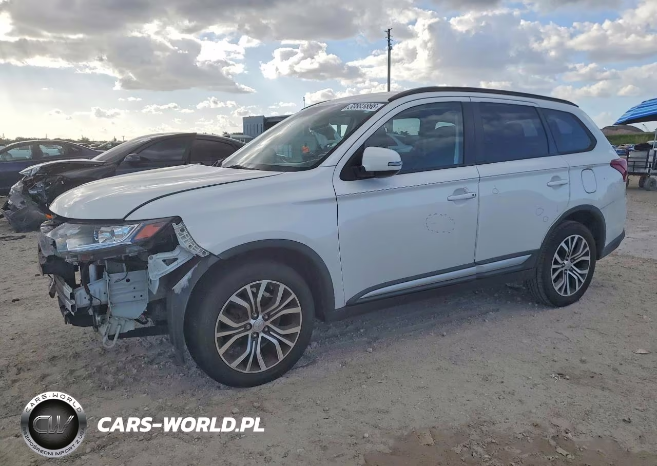 2017 Mitsubishi Outlander Se VIN:JA4AZ3A3XHZ027616 - 1