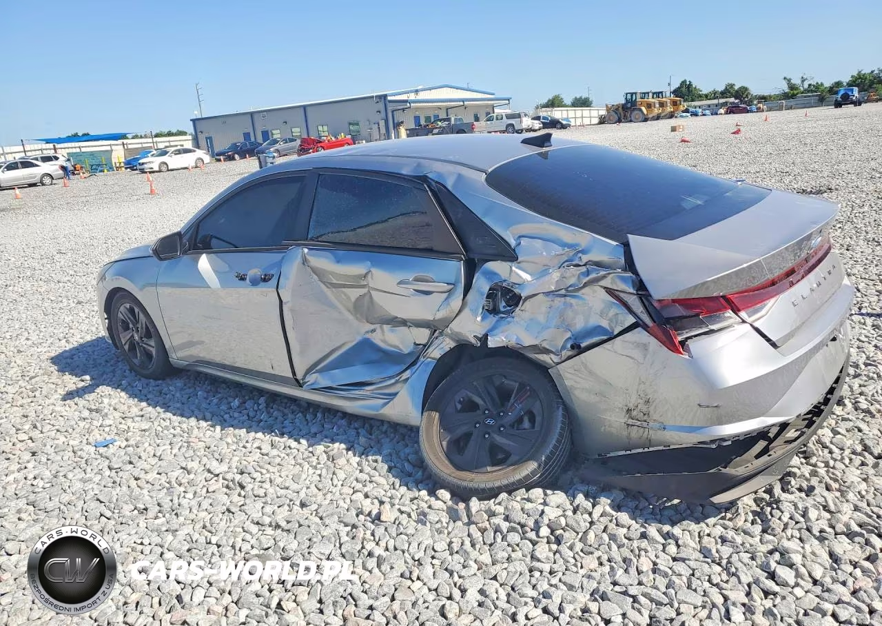 2021 Hyundai Elantra Sel VIN:5NPLM4AG1MH037443 - 2