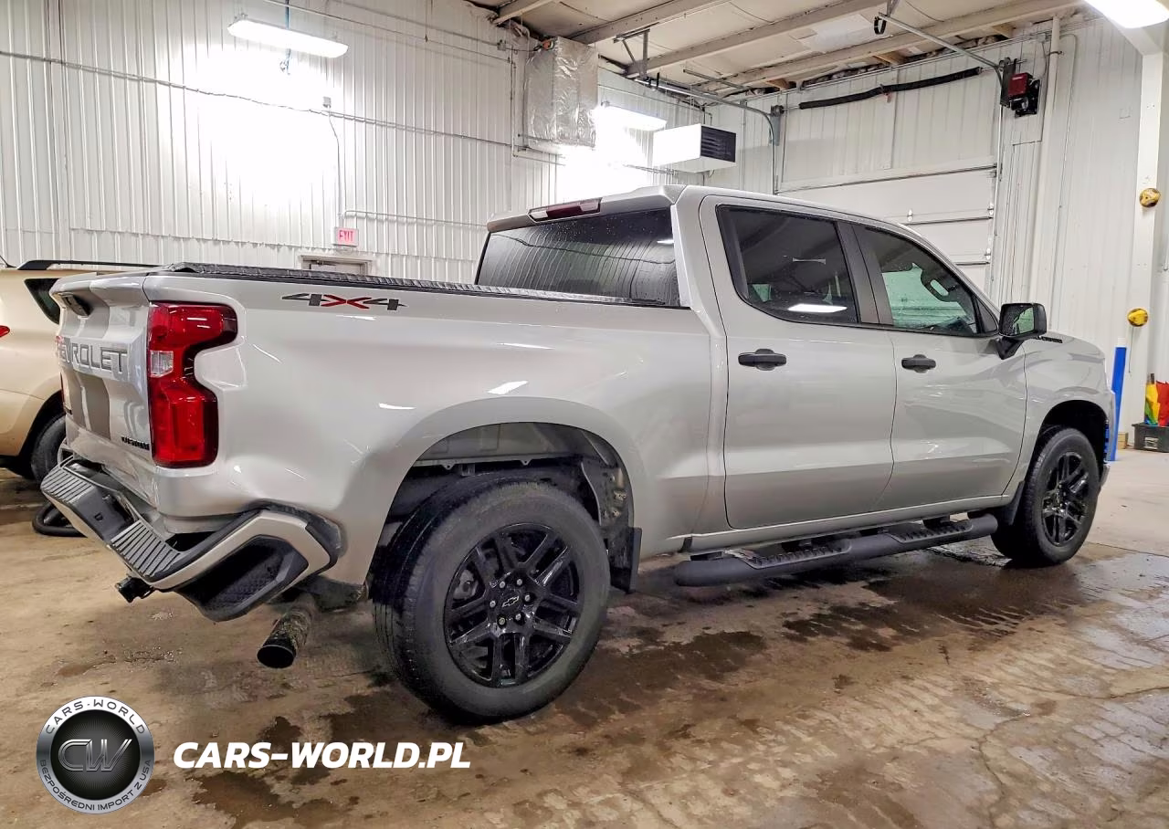 2021 Chevrolet Silverado K1500 Custom VIN:1GCPYBEK9MZ270133 - 3