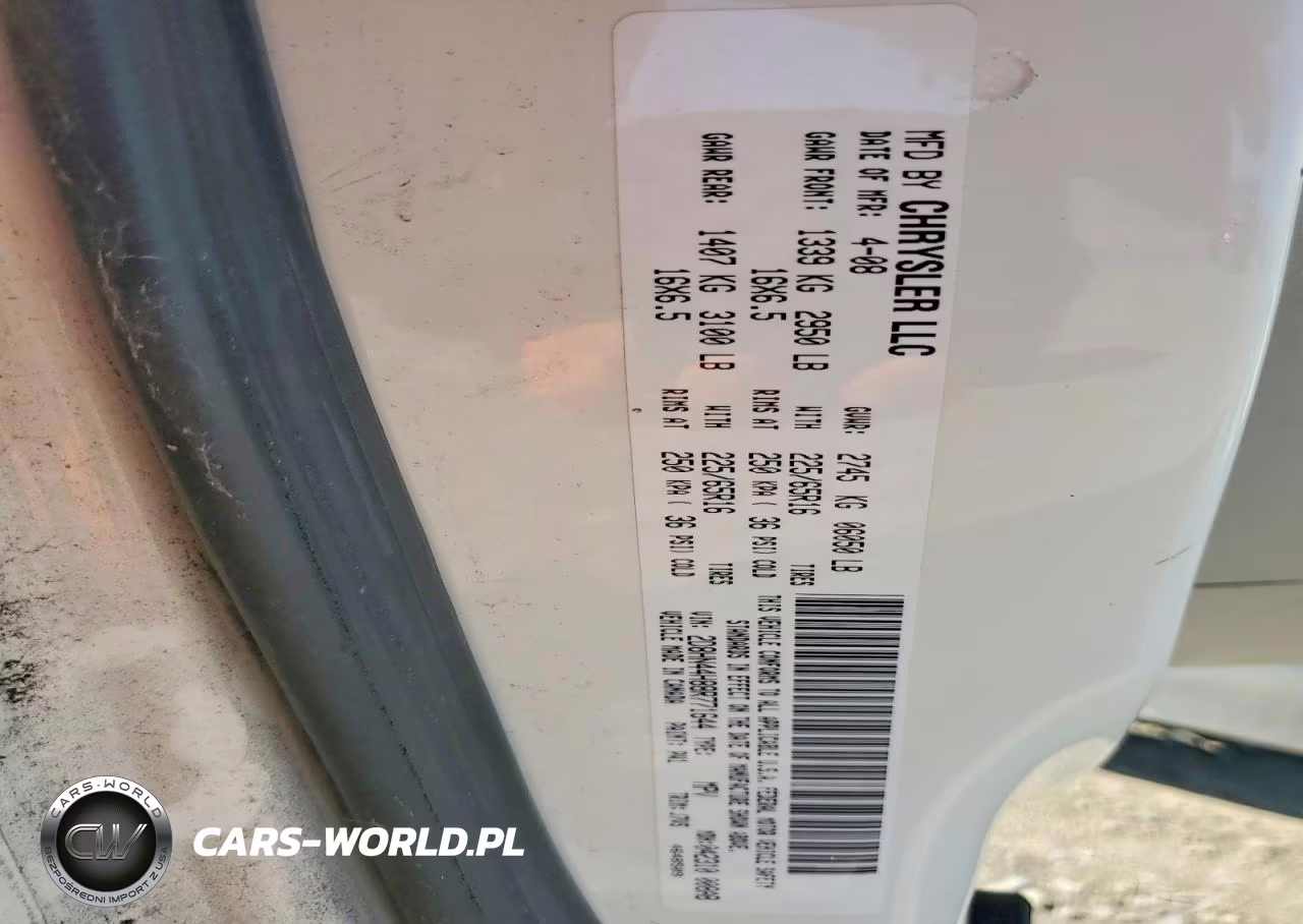 2008 Dodge Grand Caravan Se VIN:2D8HN44H88R771644 - 14