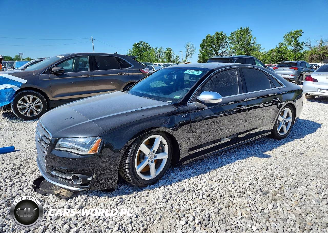 2014 Audi S8 VIN:WAUD2AFD1EN004917 - 1