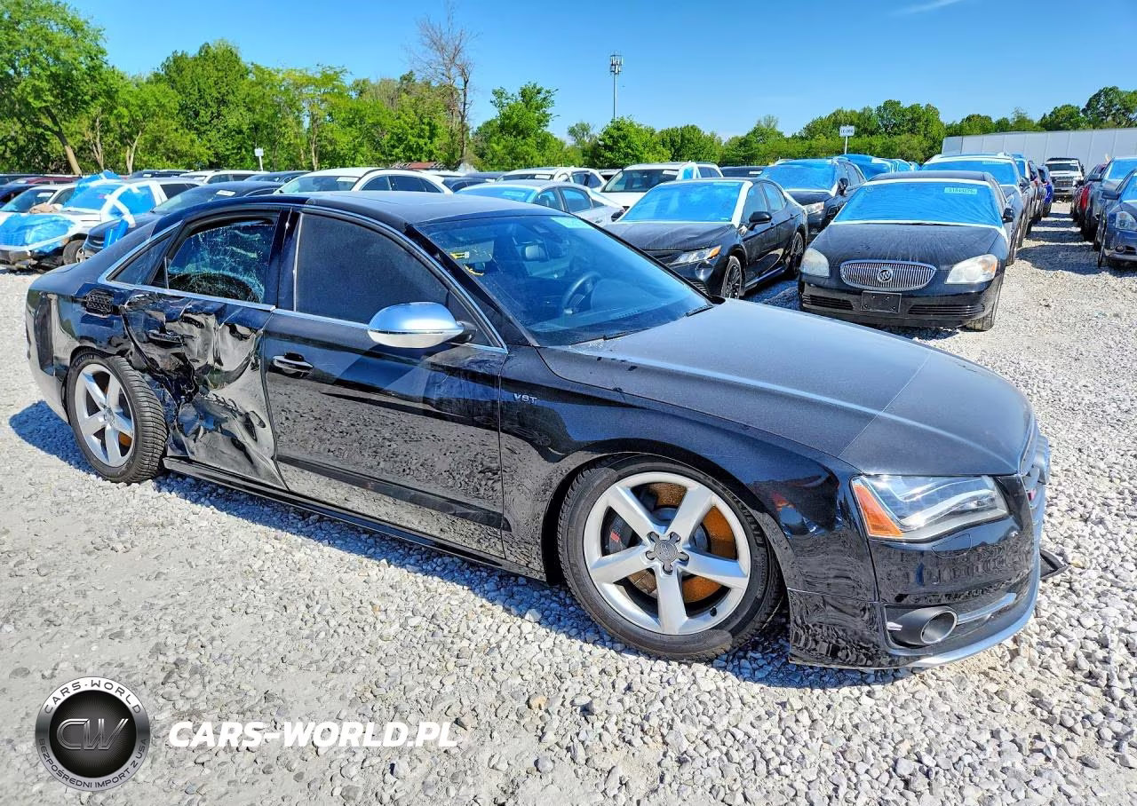 2014 Audi S8 VIN:WAUD2AFD1EN004917 - 4