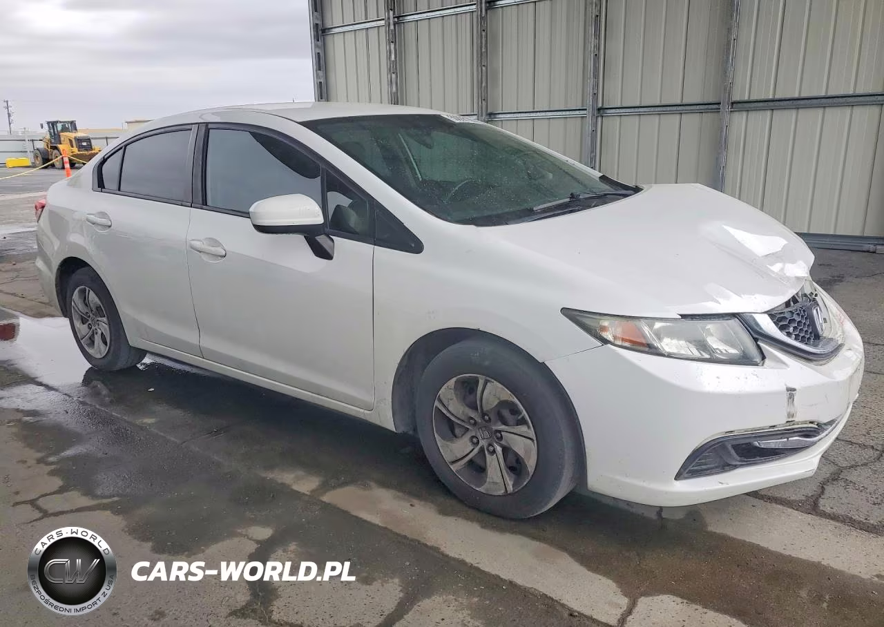 2014 Honda Civic Lx VIN:19XFB2F59EE246580 - 4