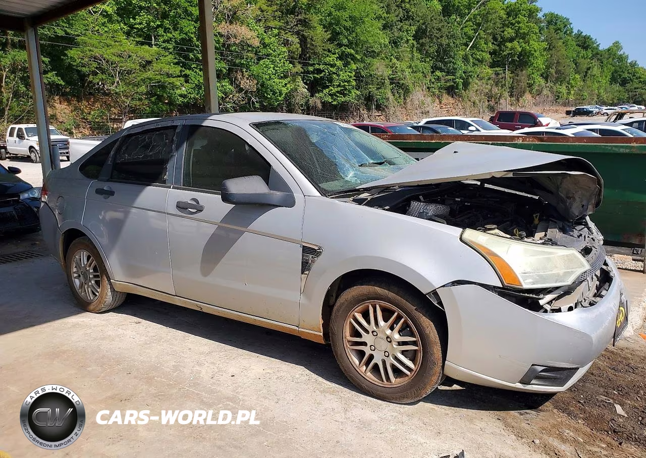 2008 Ford Focus Se VIN:1FAHP35N48W216002 - 4