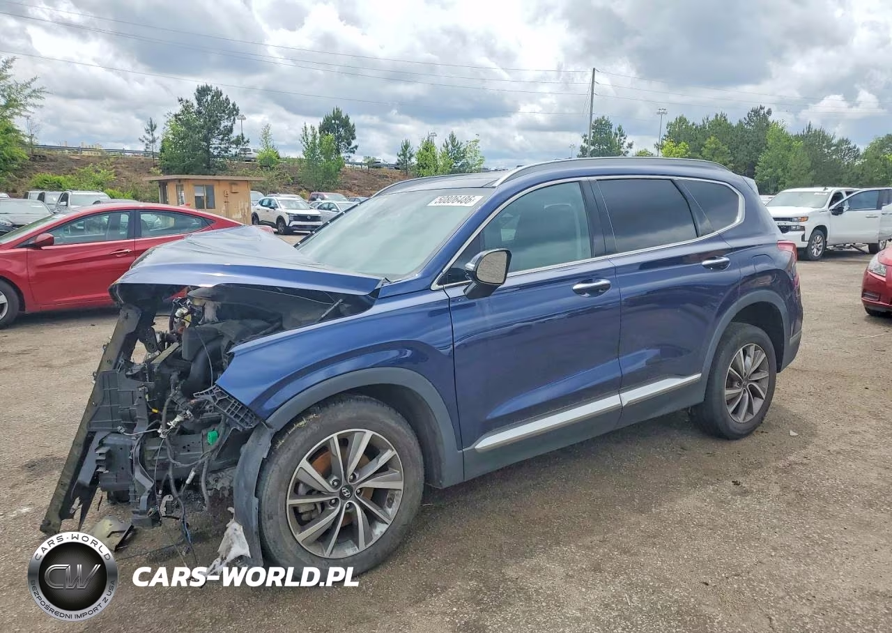 2019 Hyundai Santa Fe Ultimate 2.4L VIN:5NMS53AD6KH052166 - 1