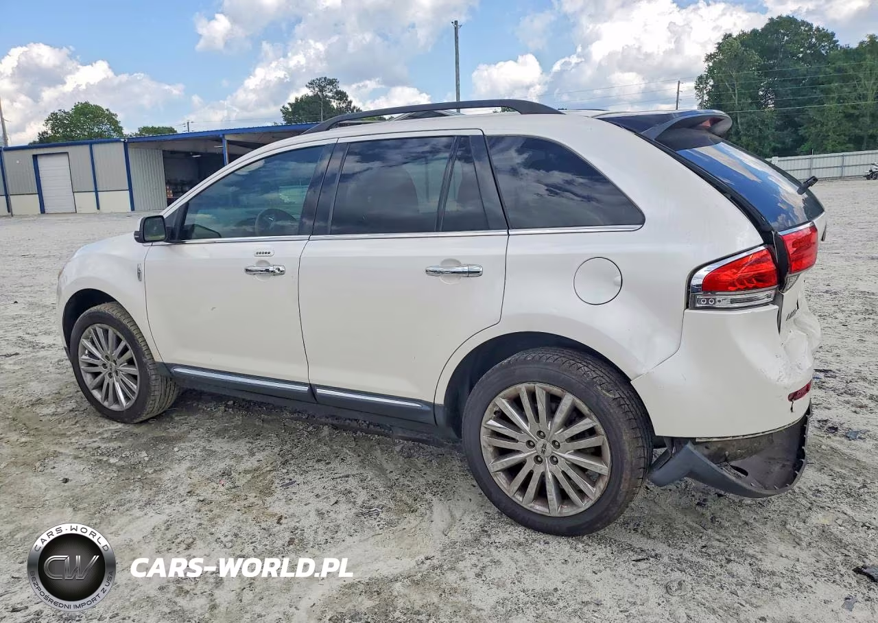 2012 Lincoln Mkx VIN:2LMDJ6JKXCBL04280 - 2
