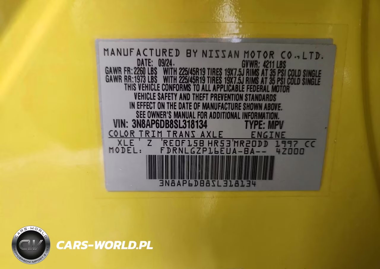 2025 Nissan Kicks Sr VIN:3N8AP6DB8SL318134 - 14