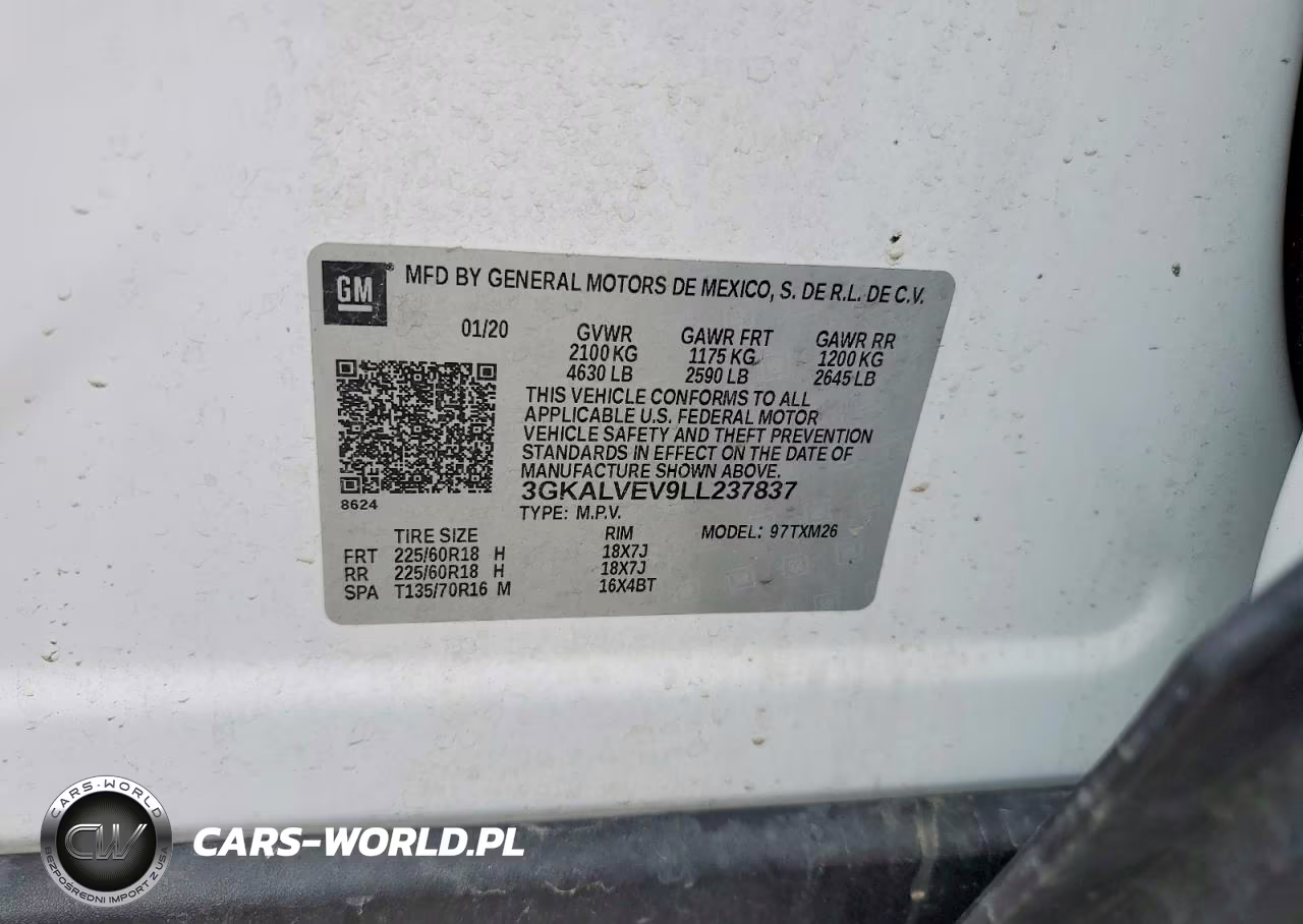 2020 GMC Terrain Slt VIN:3GKALVEV9LL237837 - 14
