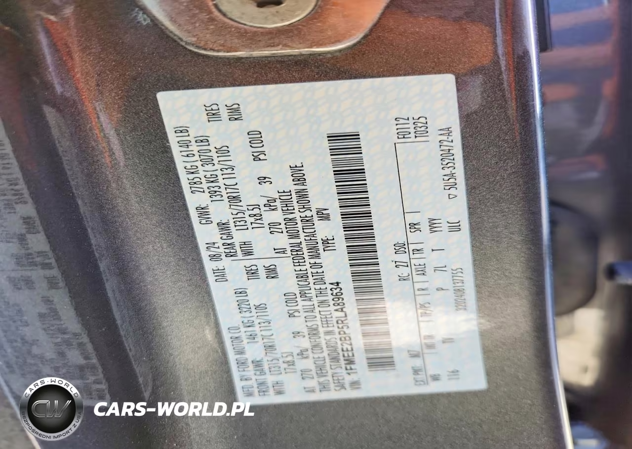 2024 Ford Bronco Wildtrak VIN:1FMEE2BP5RLA89634 - 13