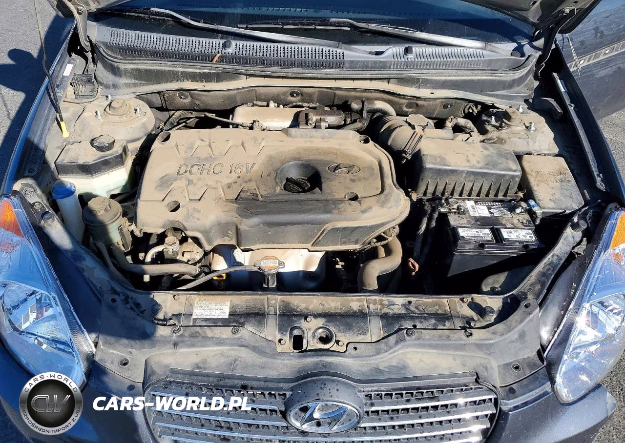 2008 Hyundai Accent Gls VIN:KMHCN46C28U233286 - 11