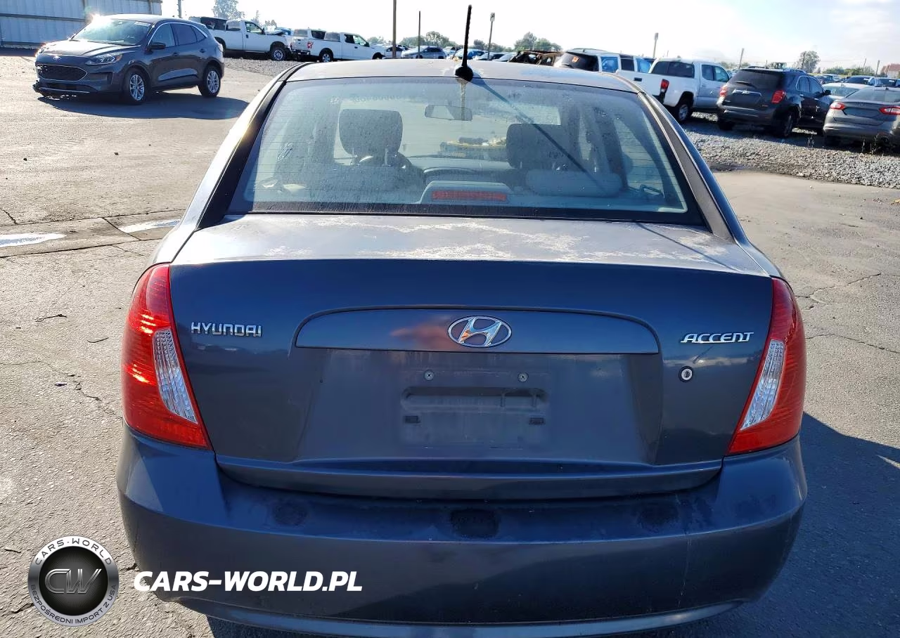 2008 Hyundai Accent Gls VIN:KMHCN46C28U233286 - 6