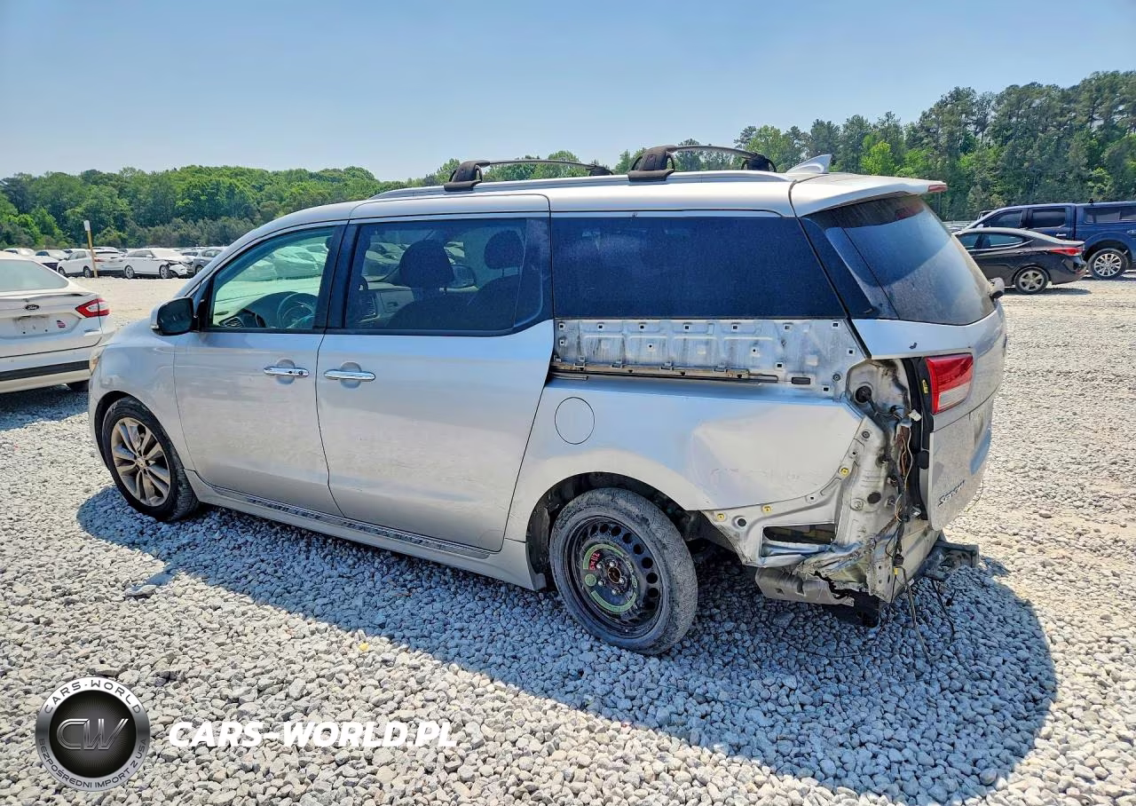 2018 Kia Sedona Sxl VIN:KNDME5C12J6356078 - 2