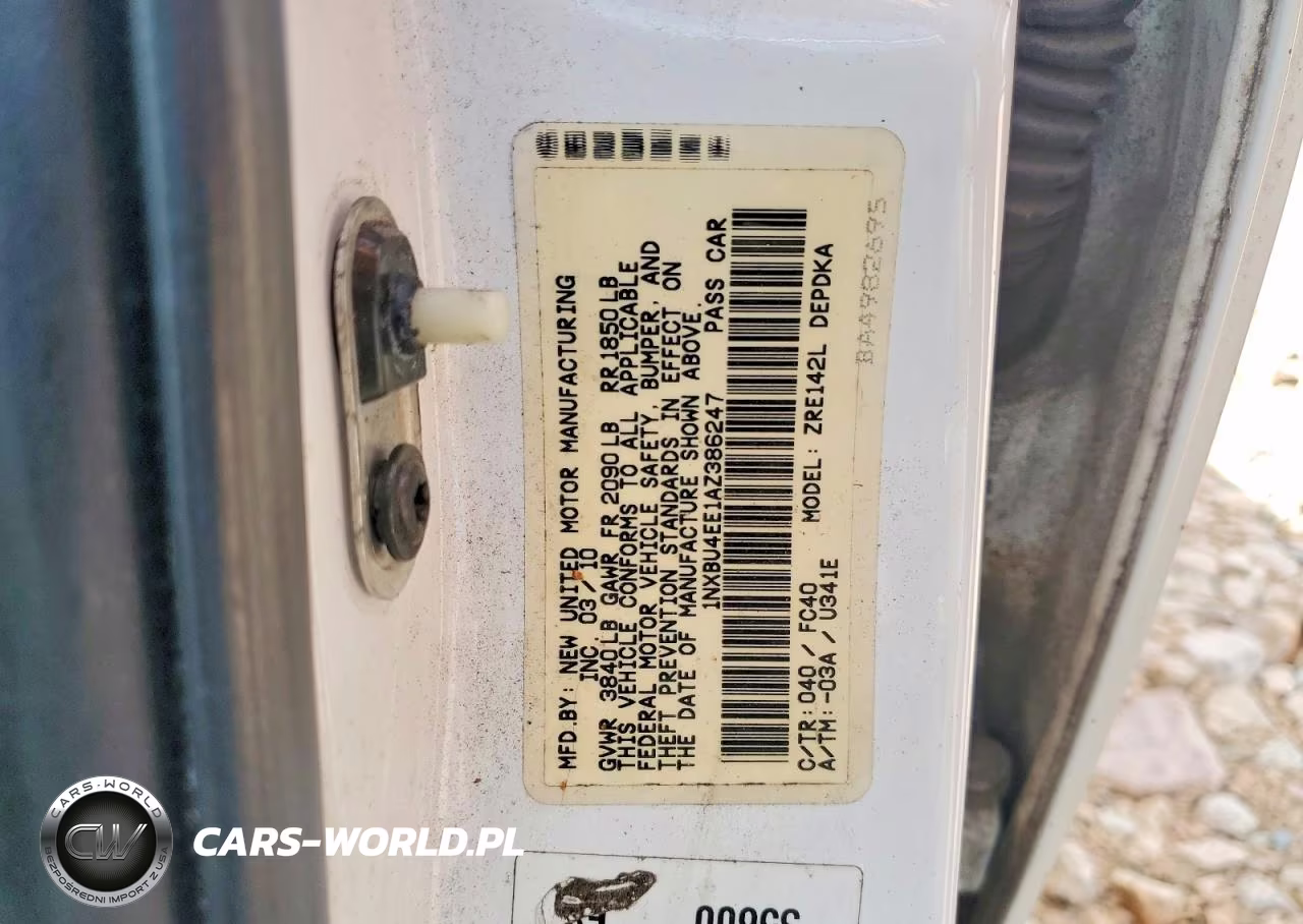 2010 Toyota Corolla Le VIN:1NXBU4EE1AZ386247 - 12