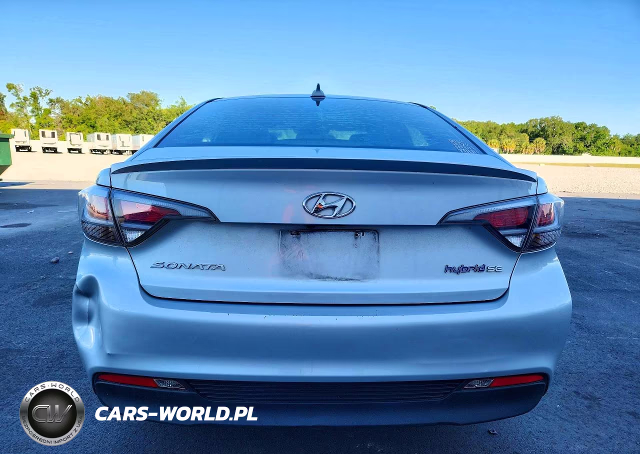 2017 Hyundai Sonata Hybrid Se VIN:KMHE24L38HA064317 - 6