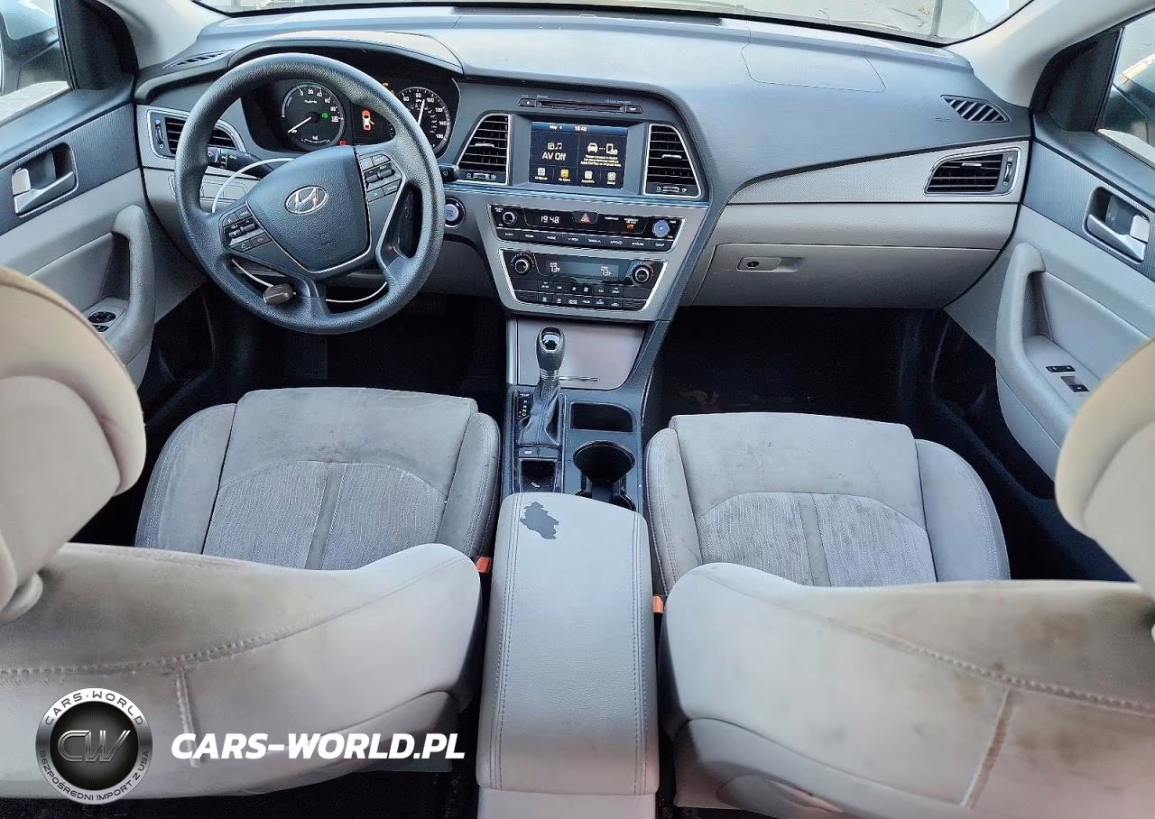 2017 Hyundai Sonata Hybrid Se VIN:KMHE24L38HA064317 - 8