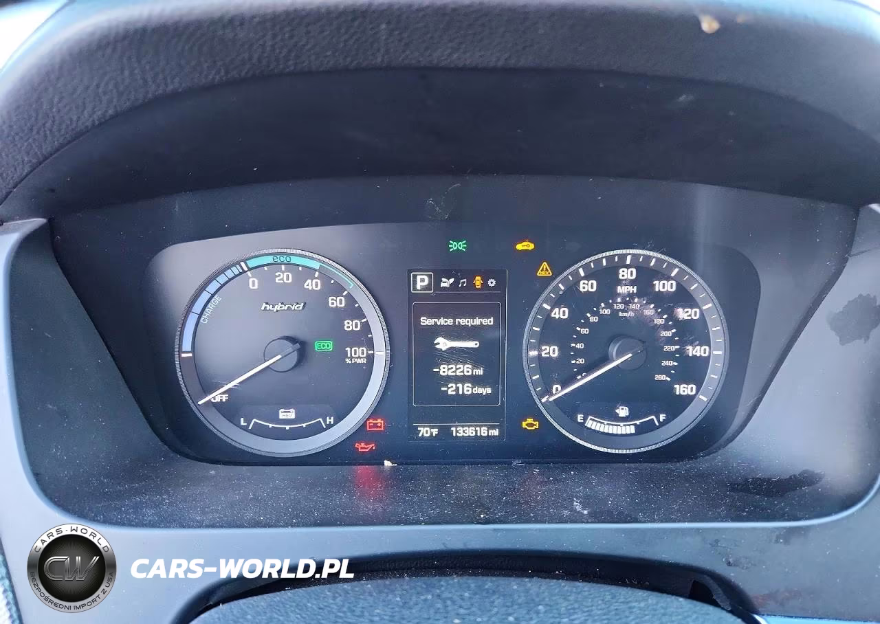 2017 Hyundai Sonata Hybrid Se VIN:KMHE24L38HA064317 - 9