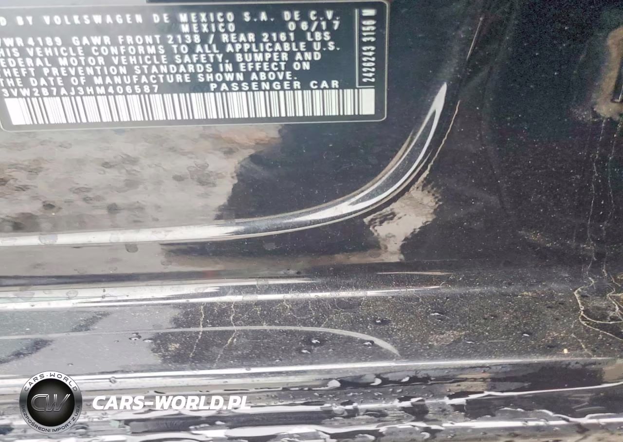 2017 Volkswagen Jetta S VIN:3VW2B7AJ3HM406587 - 12